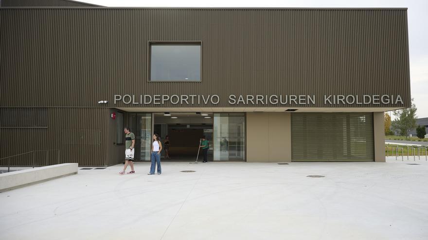 El nuevo polideportivo para el Valle de Egüés ubicado en Sarriguren, listo para su estreno