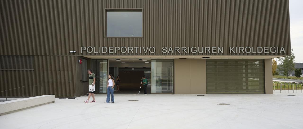 Fotos | Así es el nuevo polideportivo del Valle de Egüés