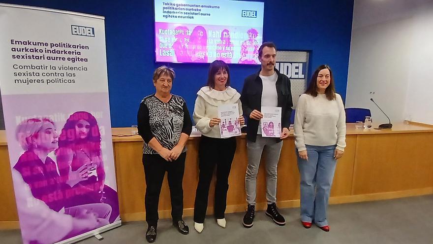 El 60% de las alcaldesas y concejalas vascas afirman haber sufrido violencia sexista