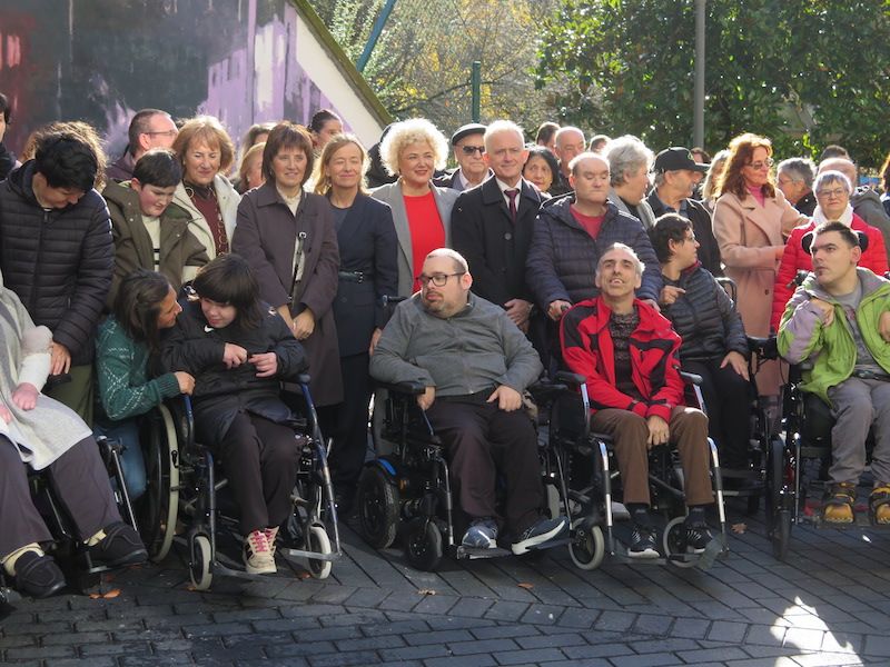 Inauguración de las nuevas instalaciones de Aspace en Urretxu