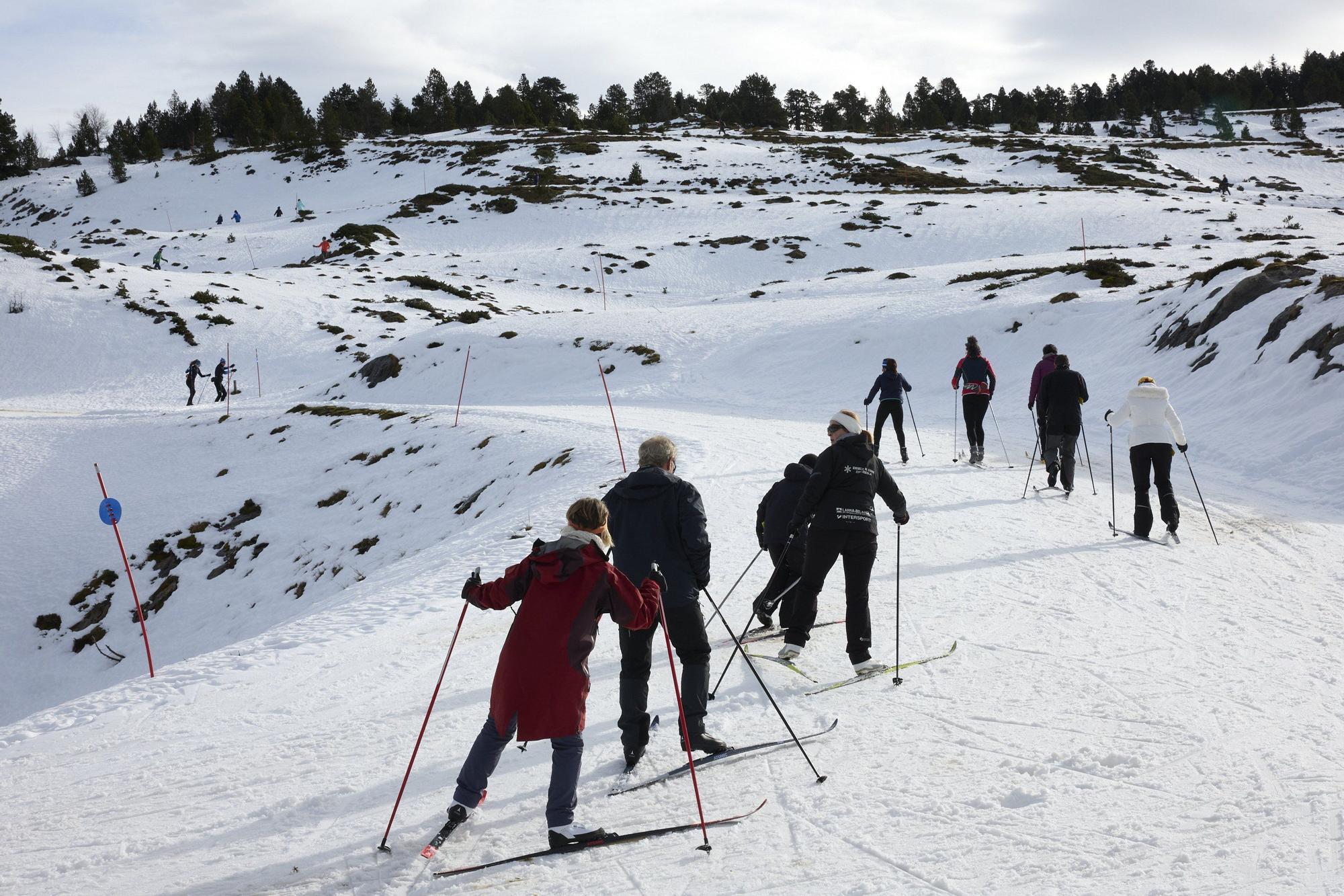 Día de nieve en Belagua