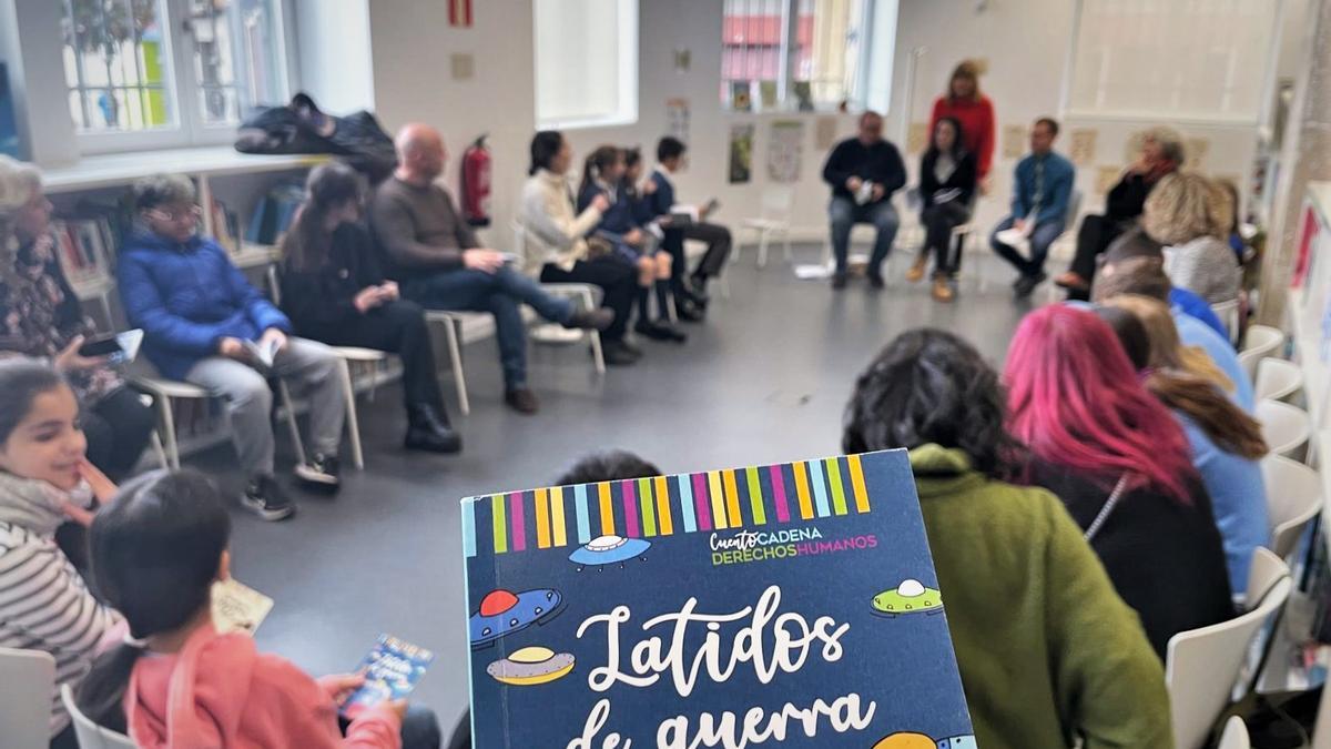 1.170 escolares de Educación Primaria de 36 centros educativos de Navarra participan en el proyecto “Cuento-cadena Derechos Humanos”