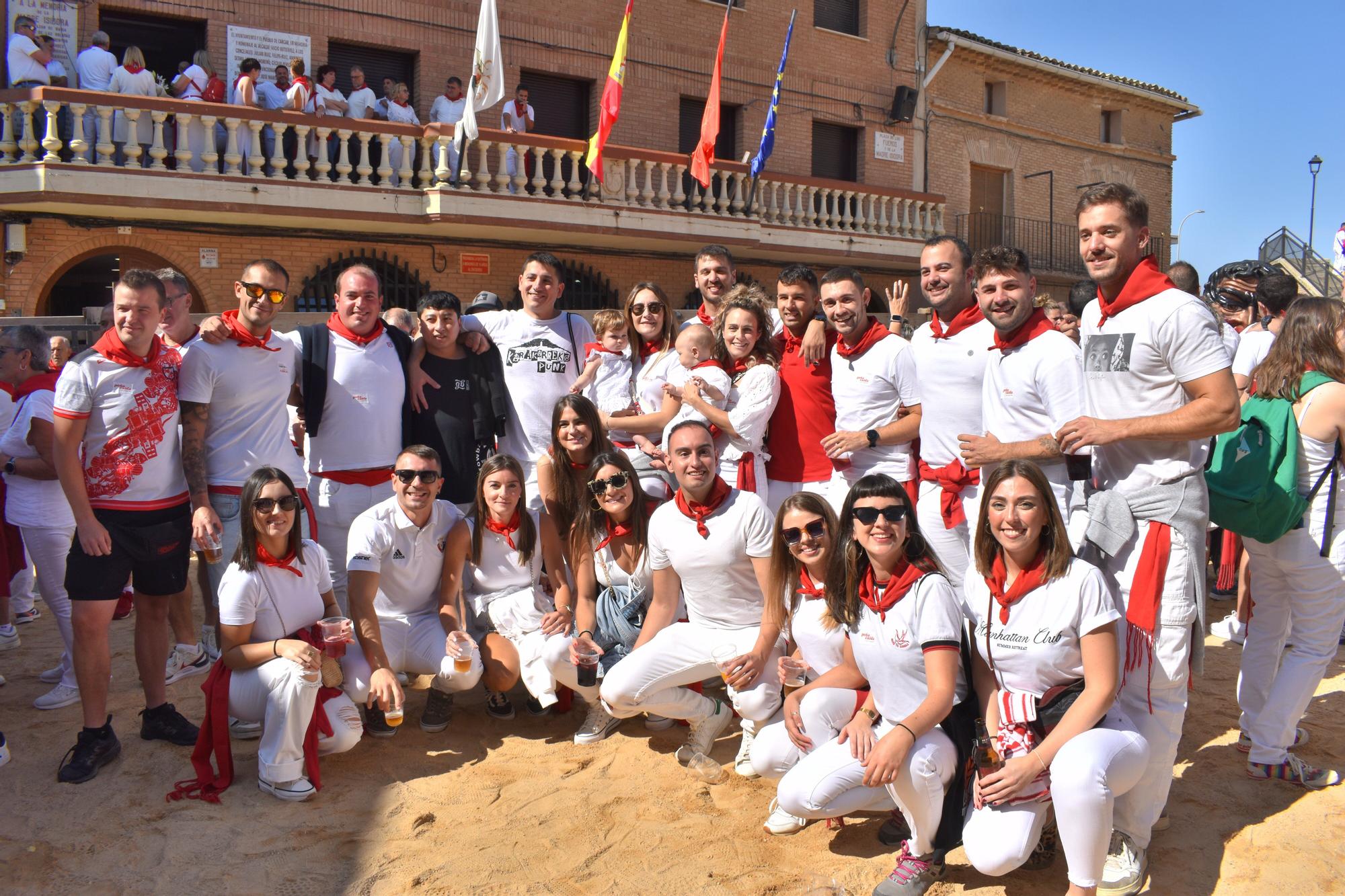 Fotos del cohete de fiestas de Cárcar 2025