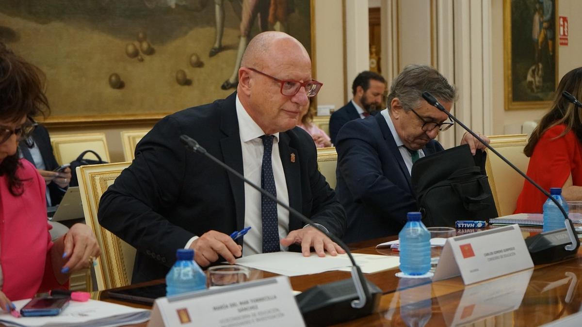 Carlos Gimeno, en la conferencia sectorial.