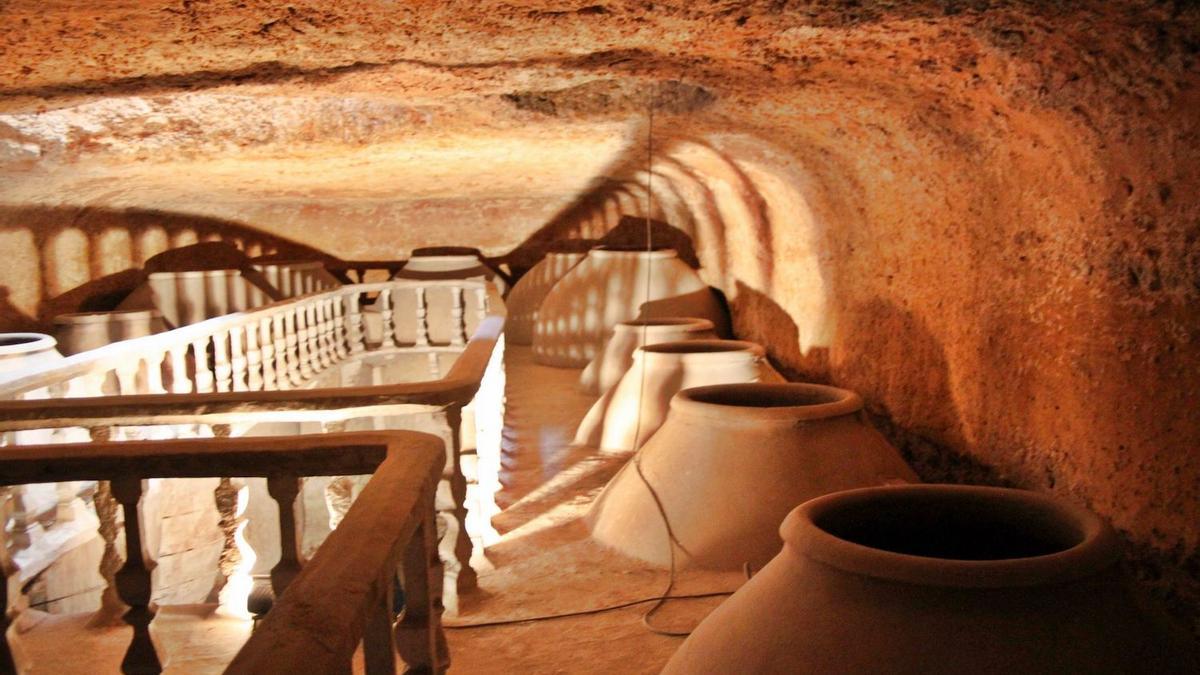 Cueva-bodega de Tomelloso.
