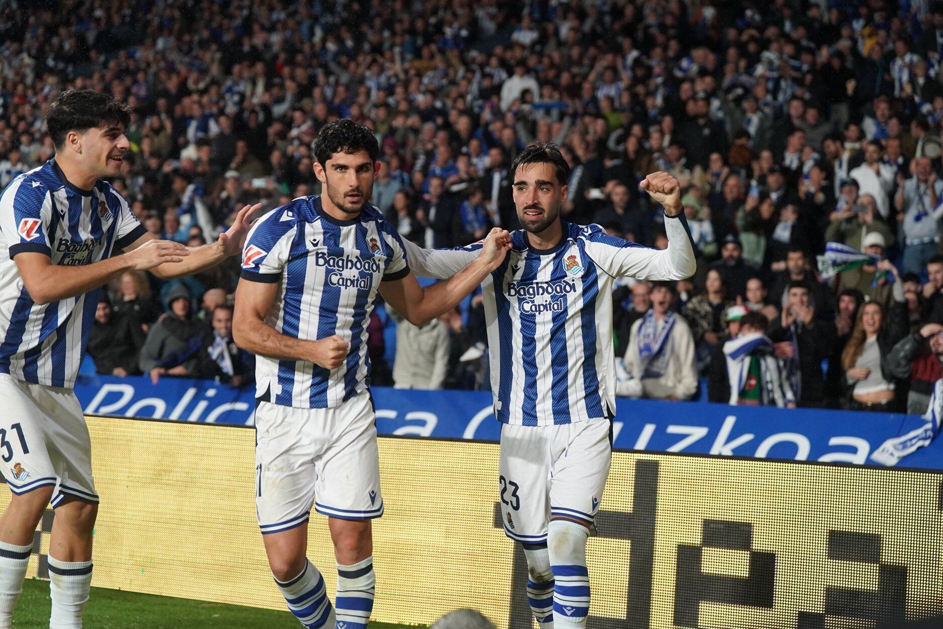 Las mejores imágenes del partido entre la Real y el Athletic