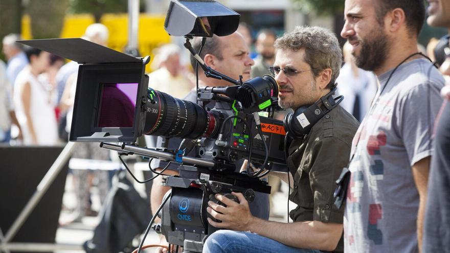 El director de cine Juanma Bajo Ulloa, premiado en Huelva