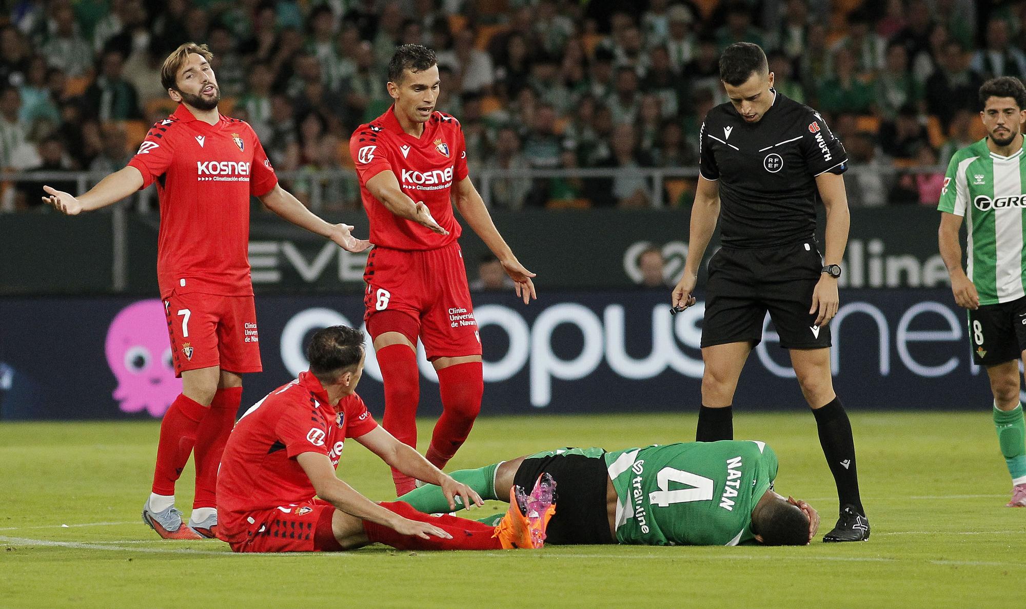Fotos del partido entre Betis y Osasuna