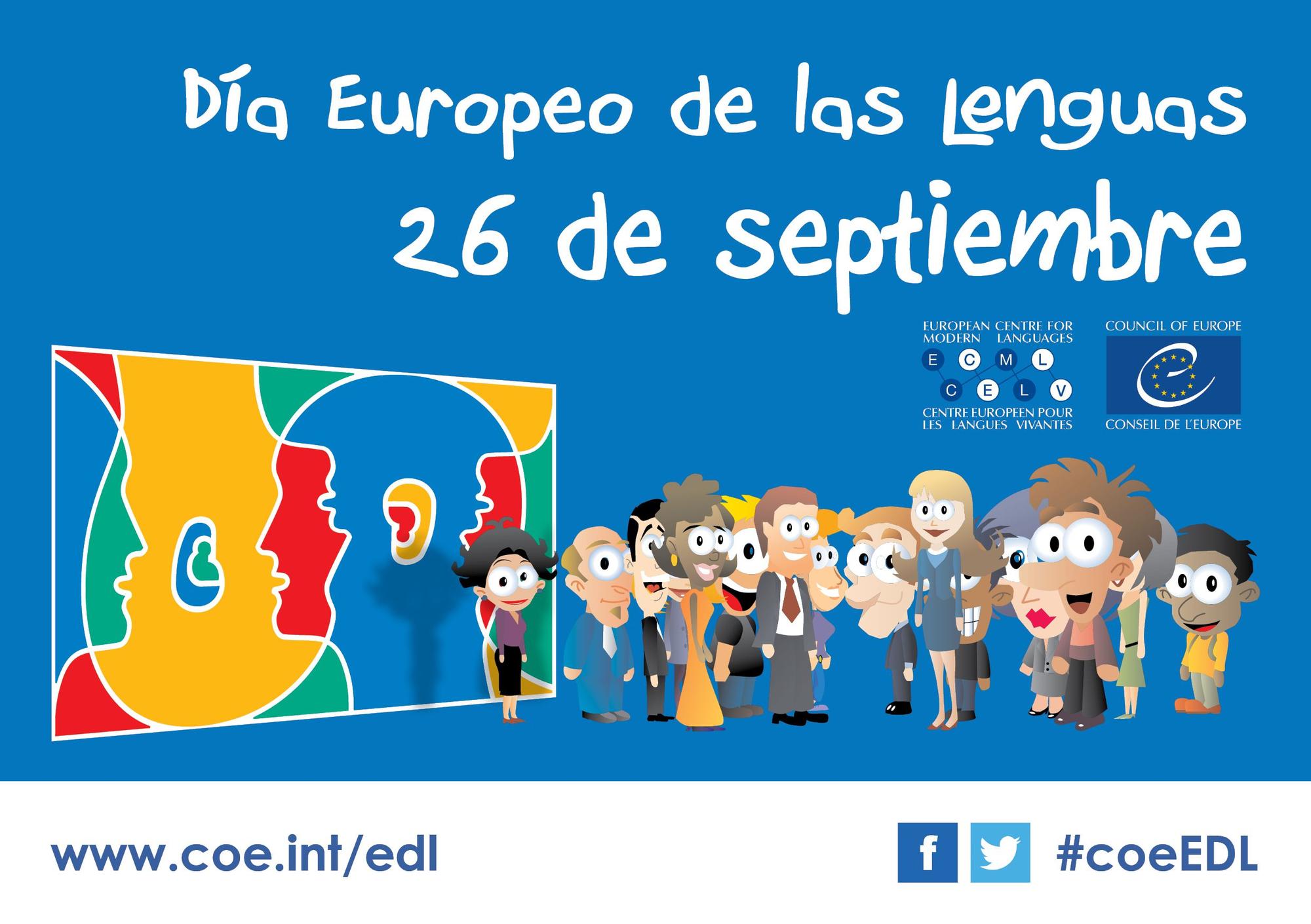 Imagen promocional del Día Europeo de las Lenguas 2025