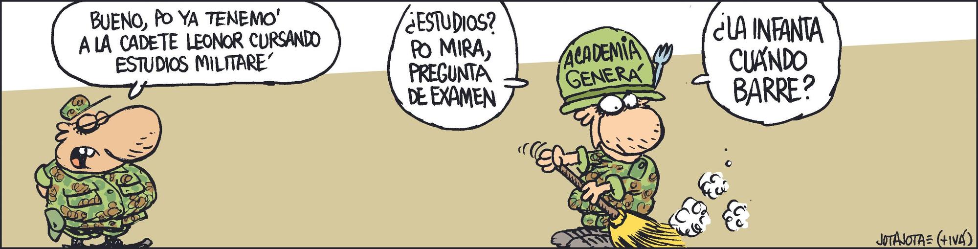La tira de Jota Jota.