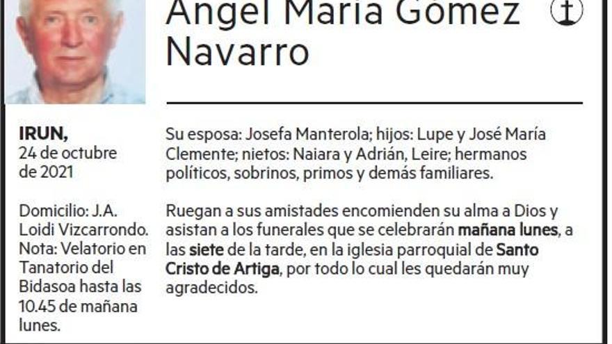 Angel María Gómez  Navarro