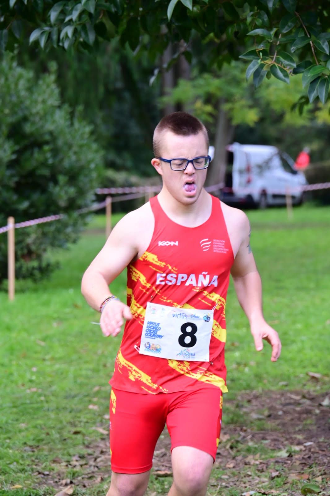 El atleta Mikel García ha regresado de tierras italianas con dos medallas de oro y otras dos de plata