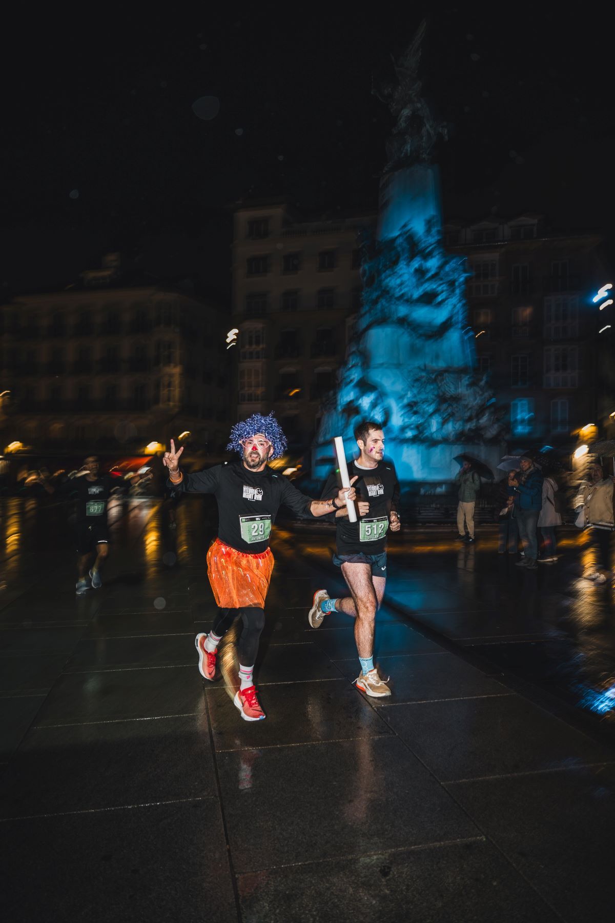Las mejores imáganes de la Giroa Veolia Vitoria Night Run