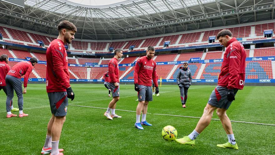 Osasuna, con todos los disponibles para recibir al Oviedo