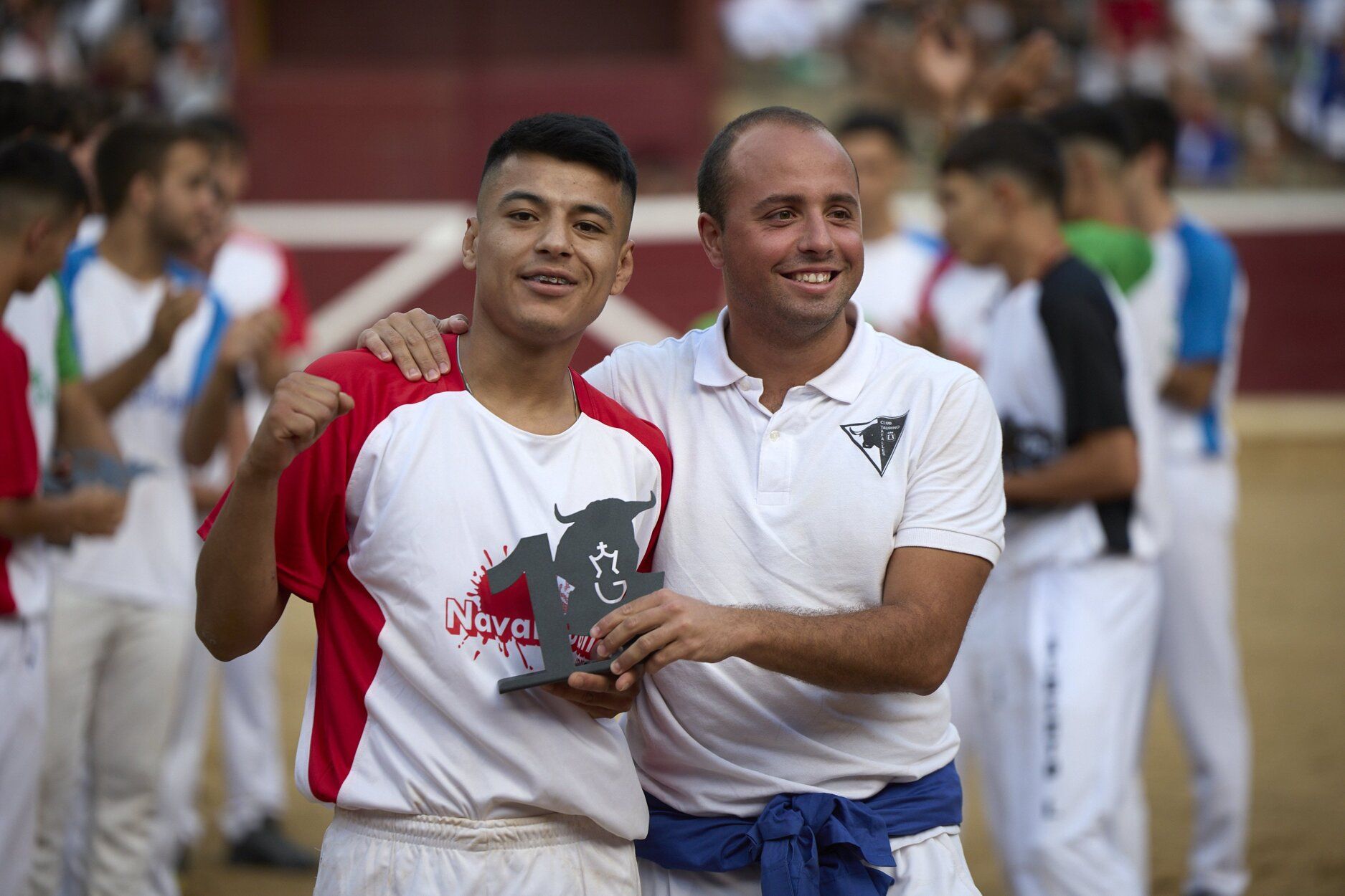 Fotos del concurso de recortadores de fiestas de Tafalla
