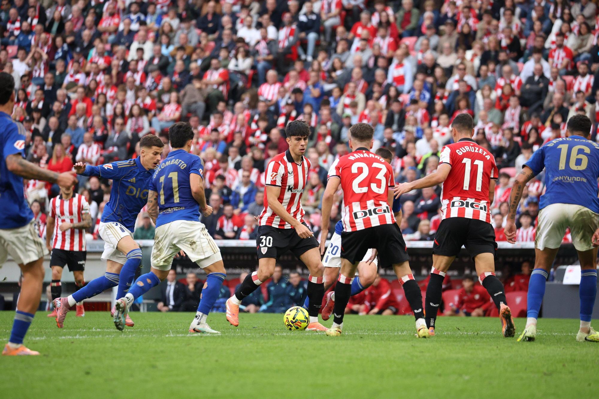 Athletic-Real Oviedo, en imágenes