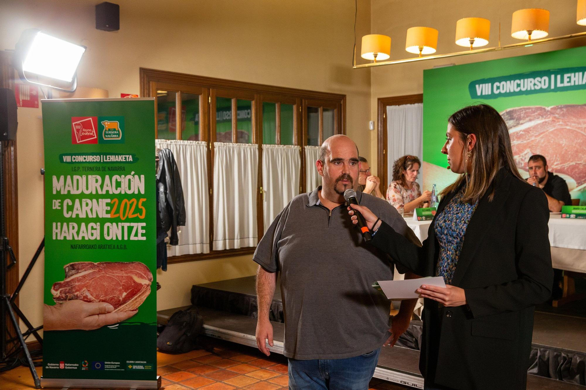 Fotos del VIII Concurso de Maduración de Carne de la IGP Ternera de Navarra