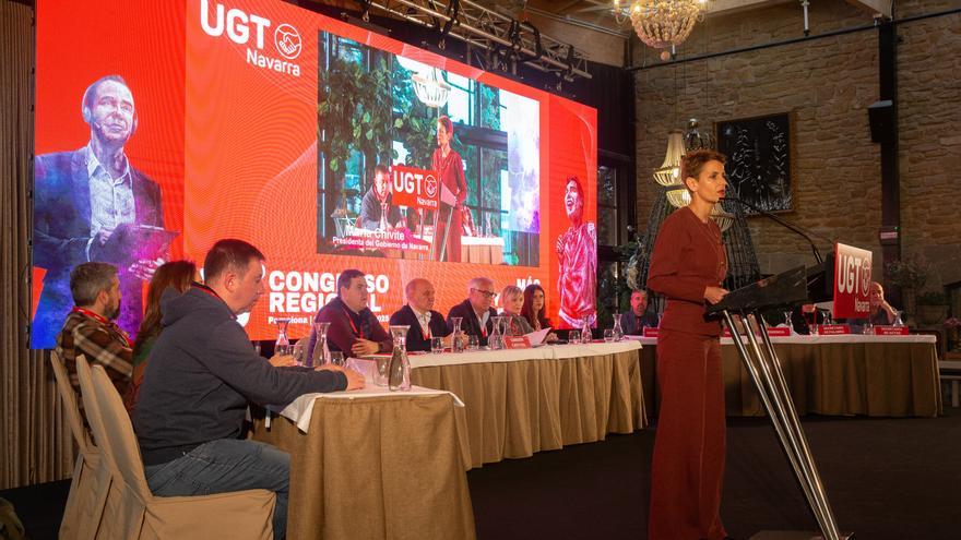 María Chivite anuncia un Programa Foral de Inversión Industrial para apoyar al sector