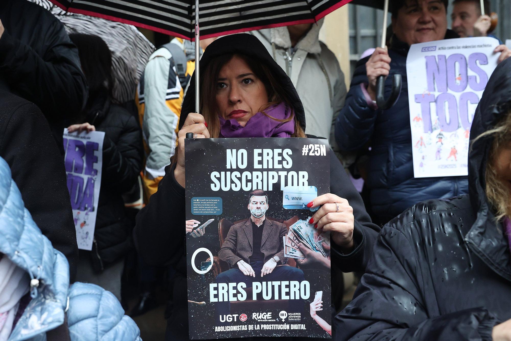 Navarra sale a la calle  este 25N contra la violencia machista