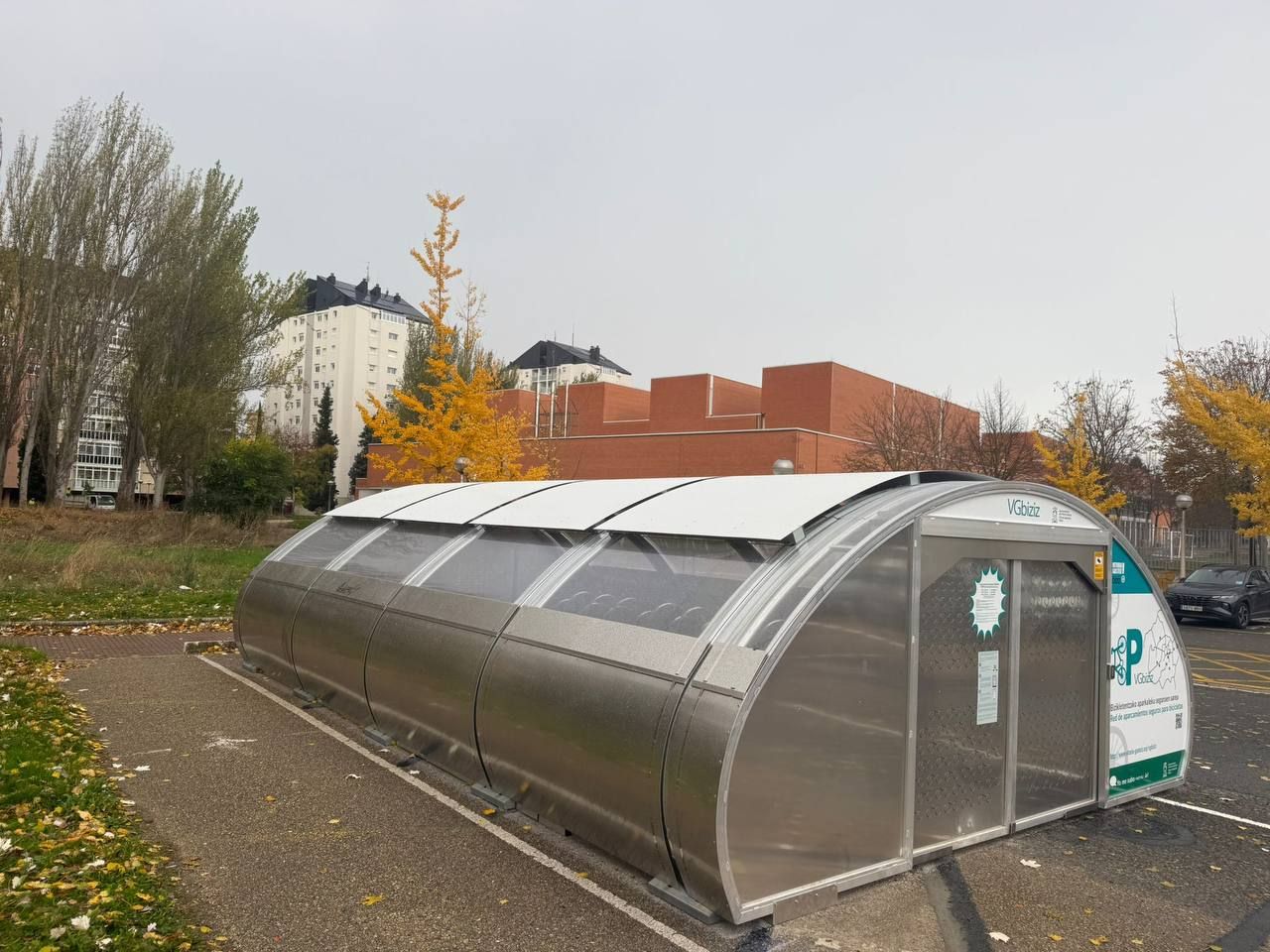 Aparcamientos para bicicletas cubiertos
