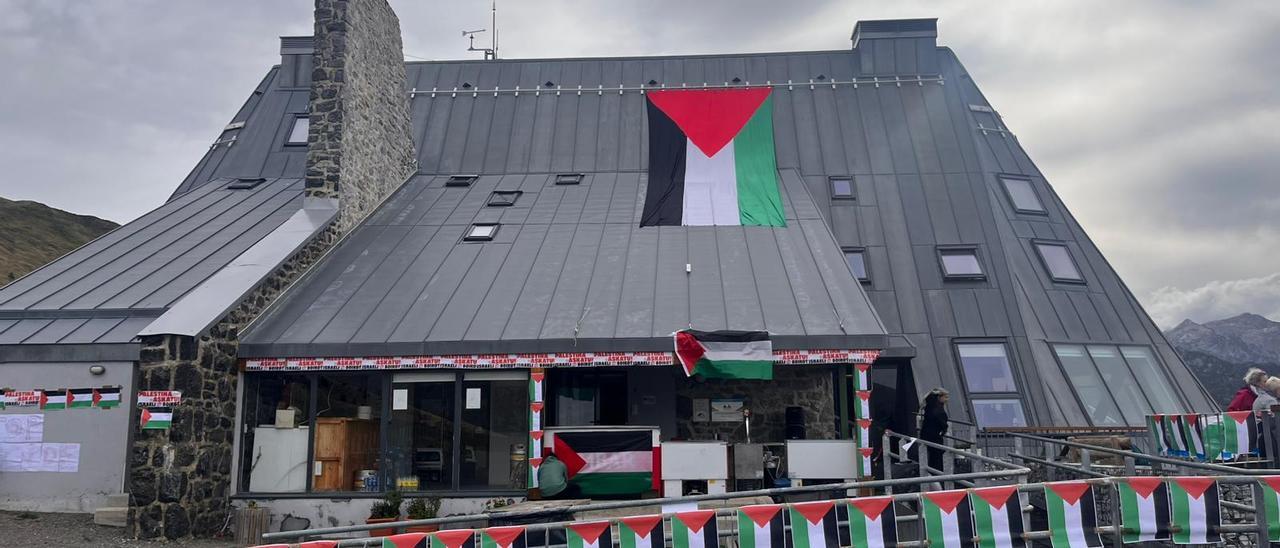 La Vuelta: Navarra protesta contra el genocidio en Gaza