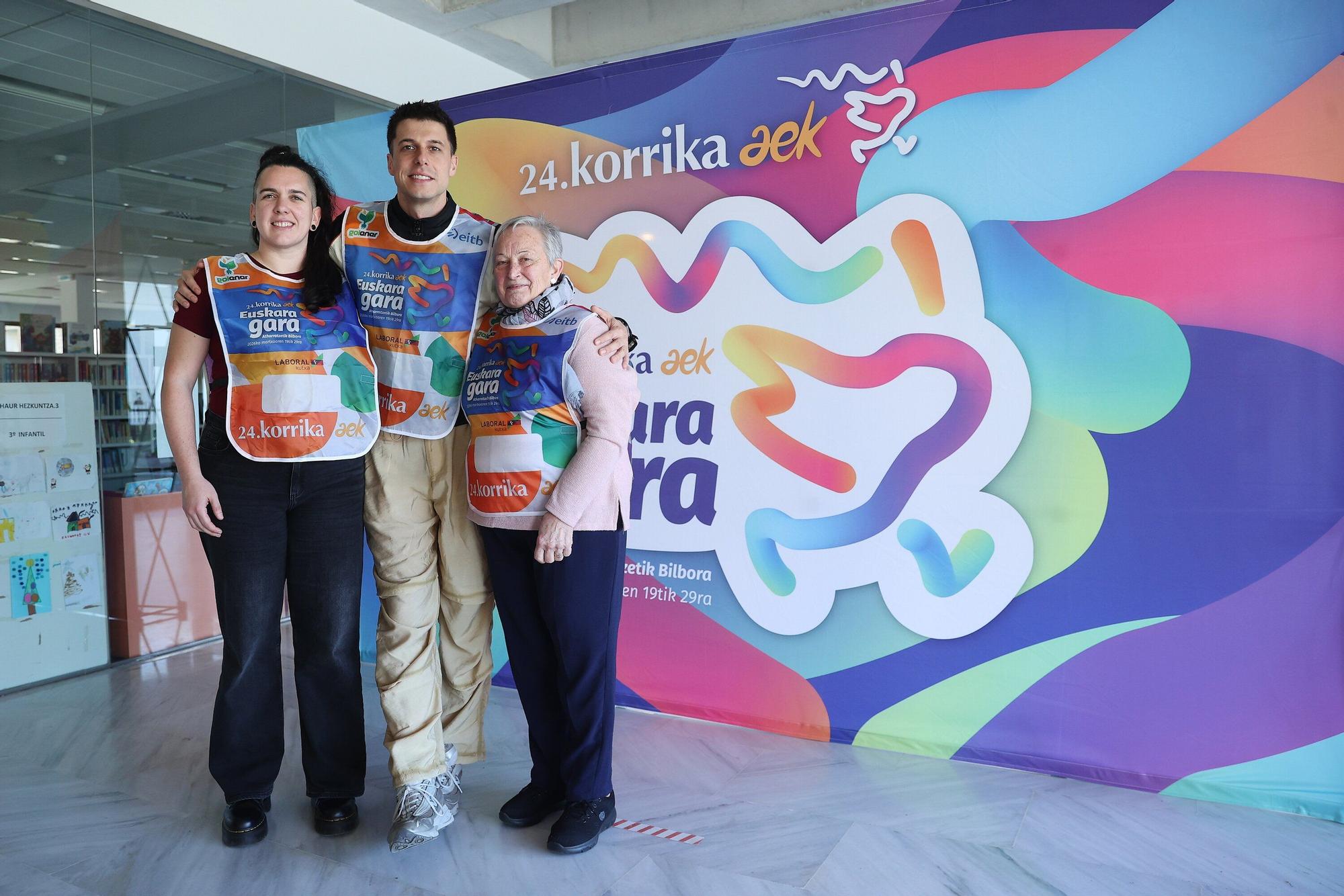 Presentación de 'Xiberutikan mendebaldera', la nueva canción de la Korrika