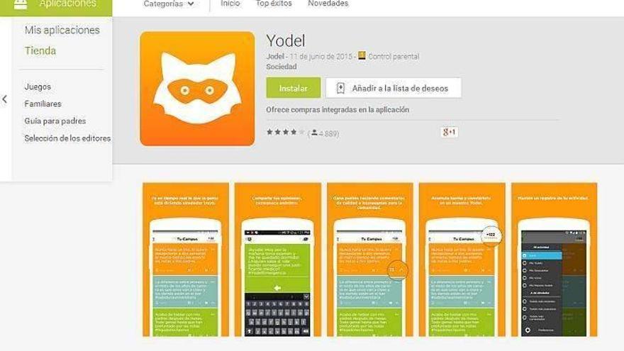 &quot;Yodel&quot;, aplicación que triunfa en los adolescentes y preocupa a los padres