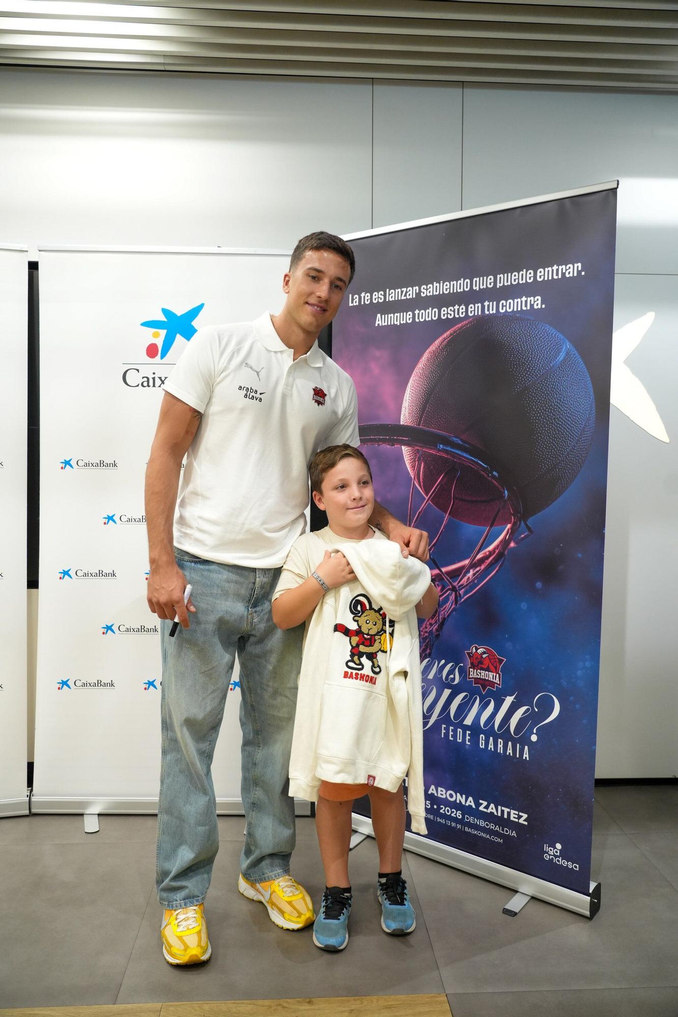 Matteo Spagnolo, presentado como jugador del Baskonia