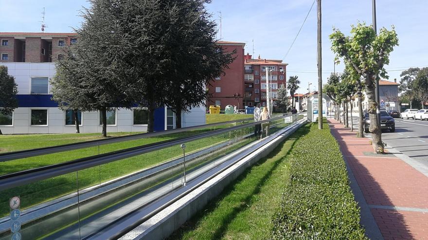 Un acto vandálico obliga a parar una de las rampas de Andikollano