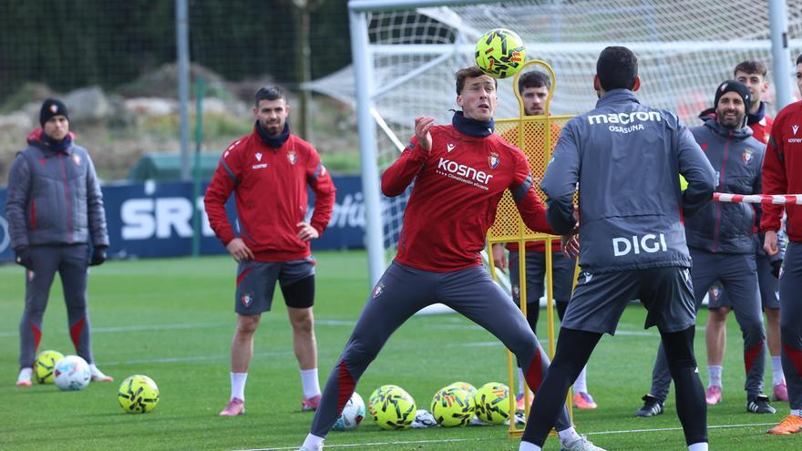 Fotos del entrenamiento de Osasuna (20 de noviembre de 2025)