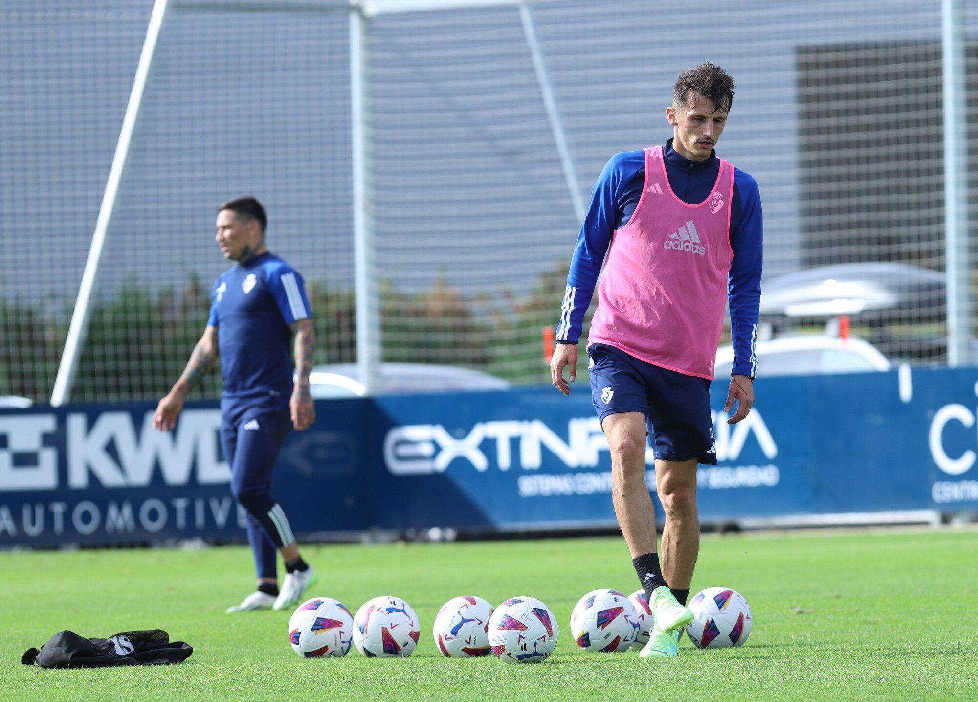 Entrenamiento de Osasuna (17-10-2023)