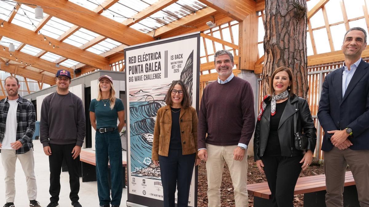 Punta Galeako Olatu Handien Txapelketaren aurkezpena.