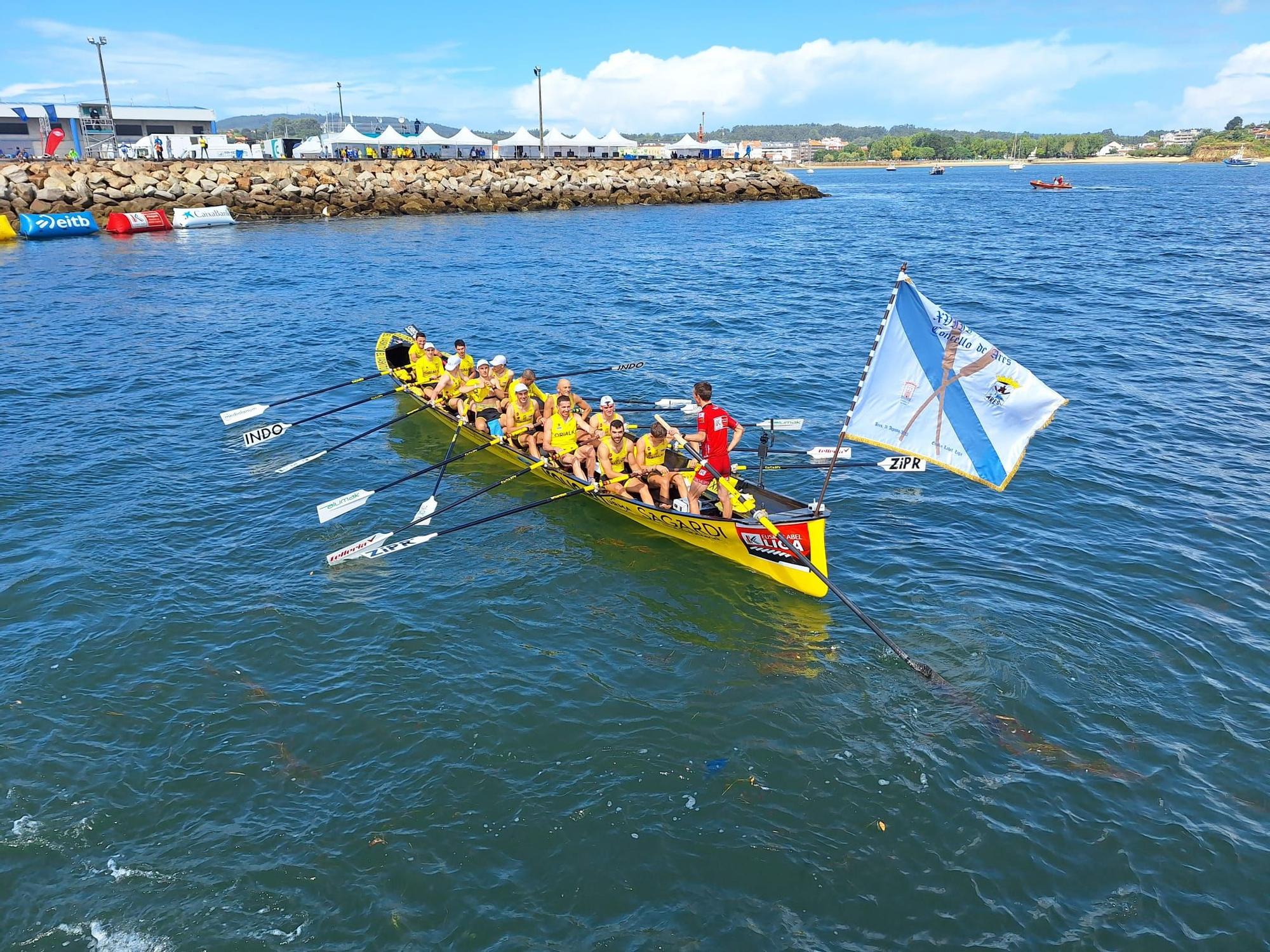 Orio, tras ganar la Bandera en Ares