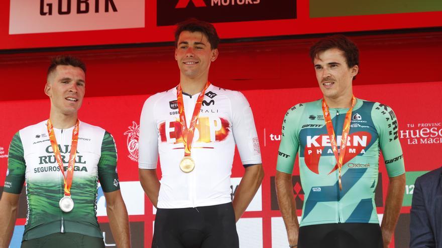 Urko Berrade, bronce en el Campeonato de España de ciclismo en ruta