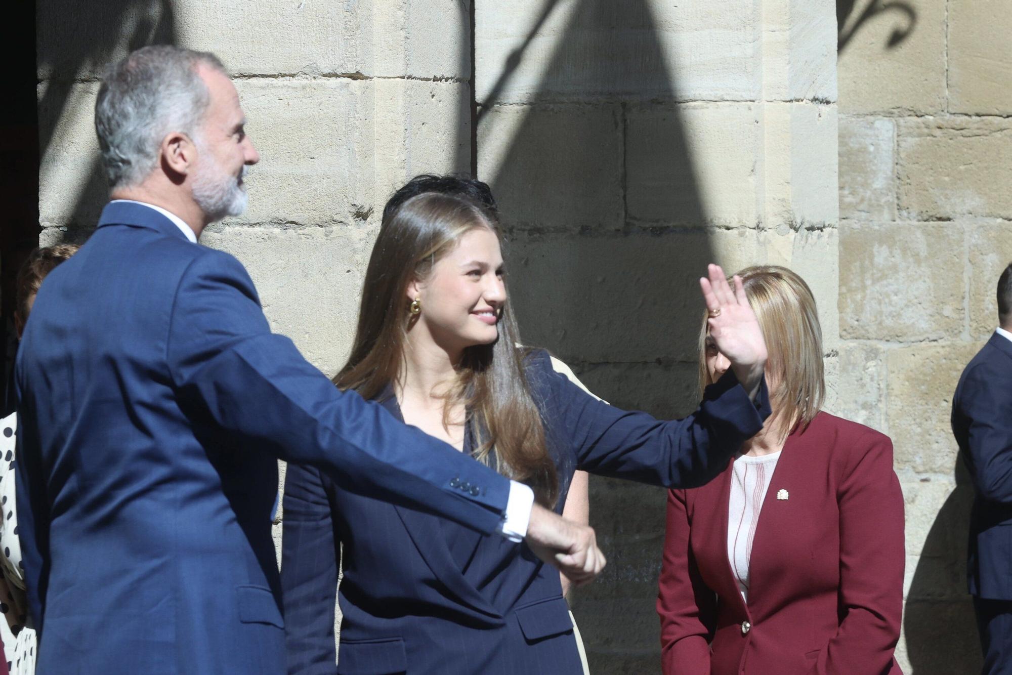 Visita de Felipe de Borbón, Leonor y Letizia a Navarra (viernes 26 de septiembre de 2025)