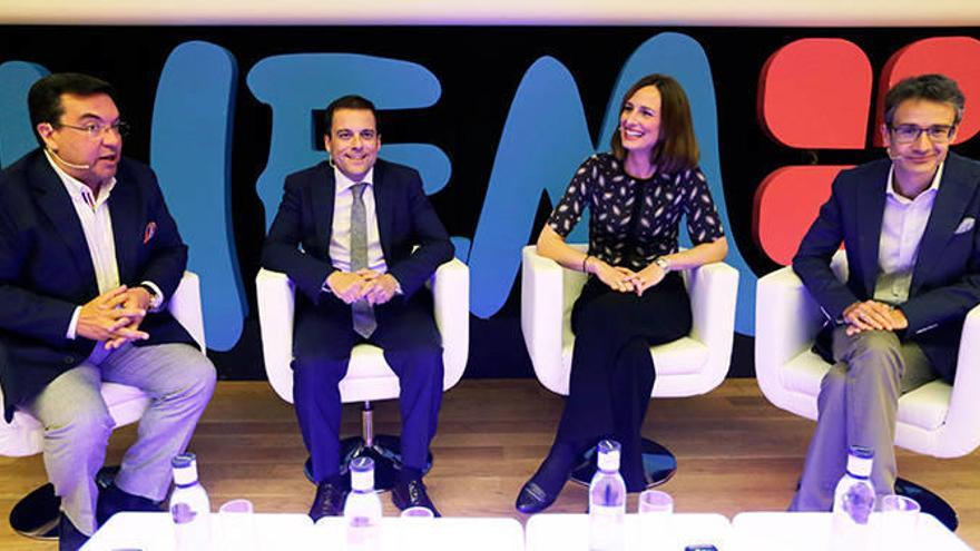 Antonio Lacasa, Germán Mugueta, Carmen Cabrera y Nacho Silván. Fotos: Oskar M. Bernal