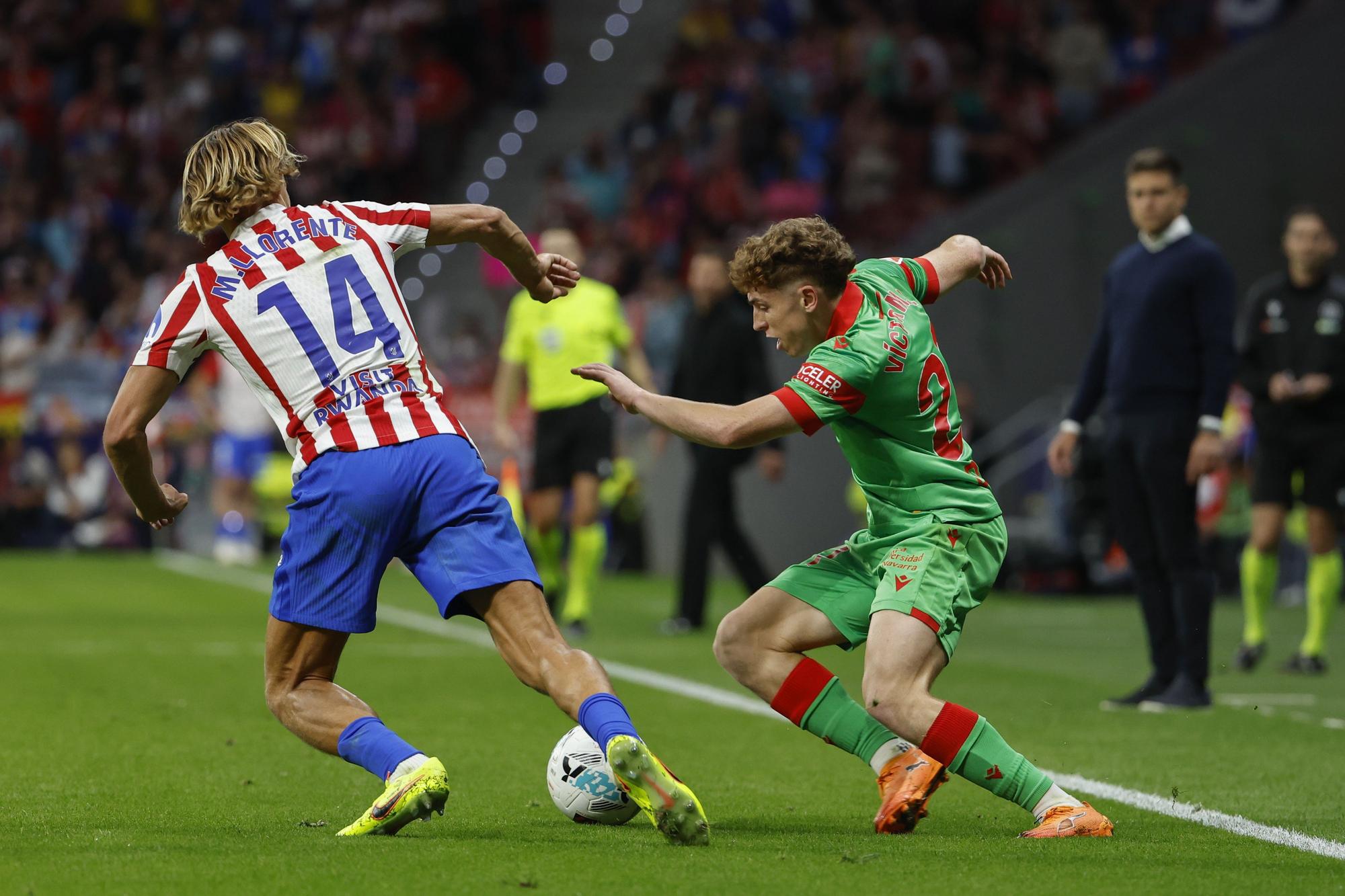 Fotos del partido Atlético de Madrid-Osasuna