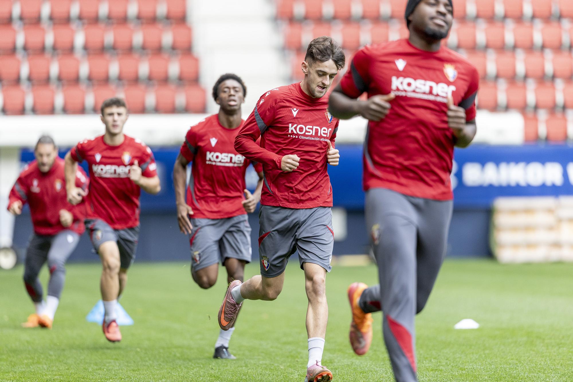 Fotos del entrenamiento de Osasuna de este 6 de noviembre