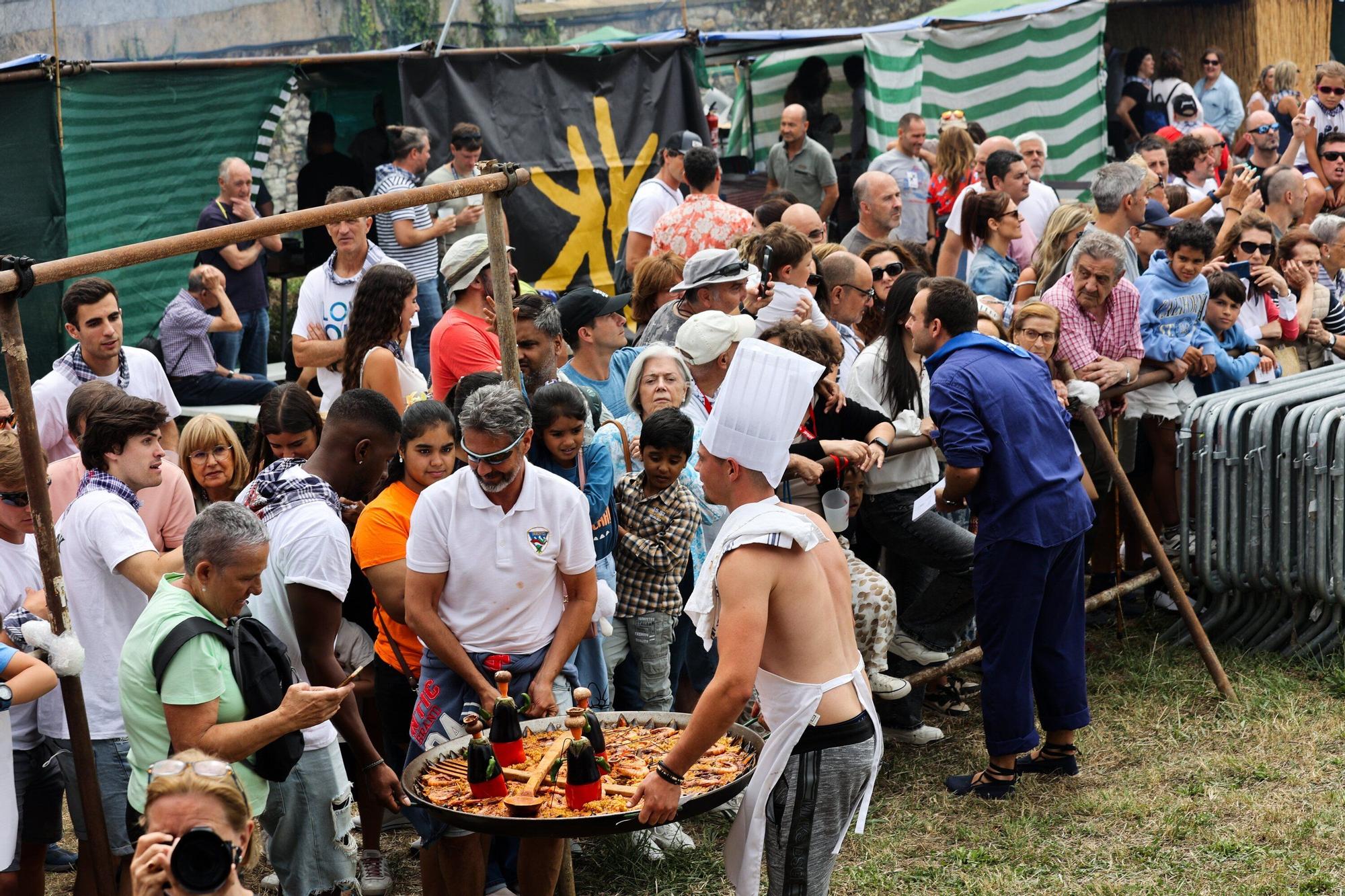 En imágenes: Getxo celebra sus Paellas de Aixerrota