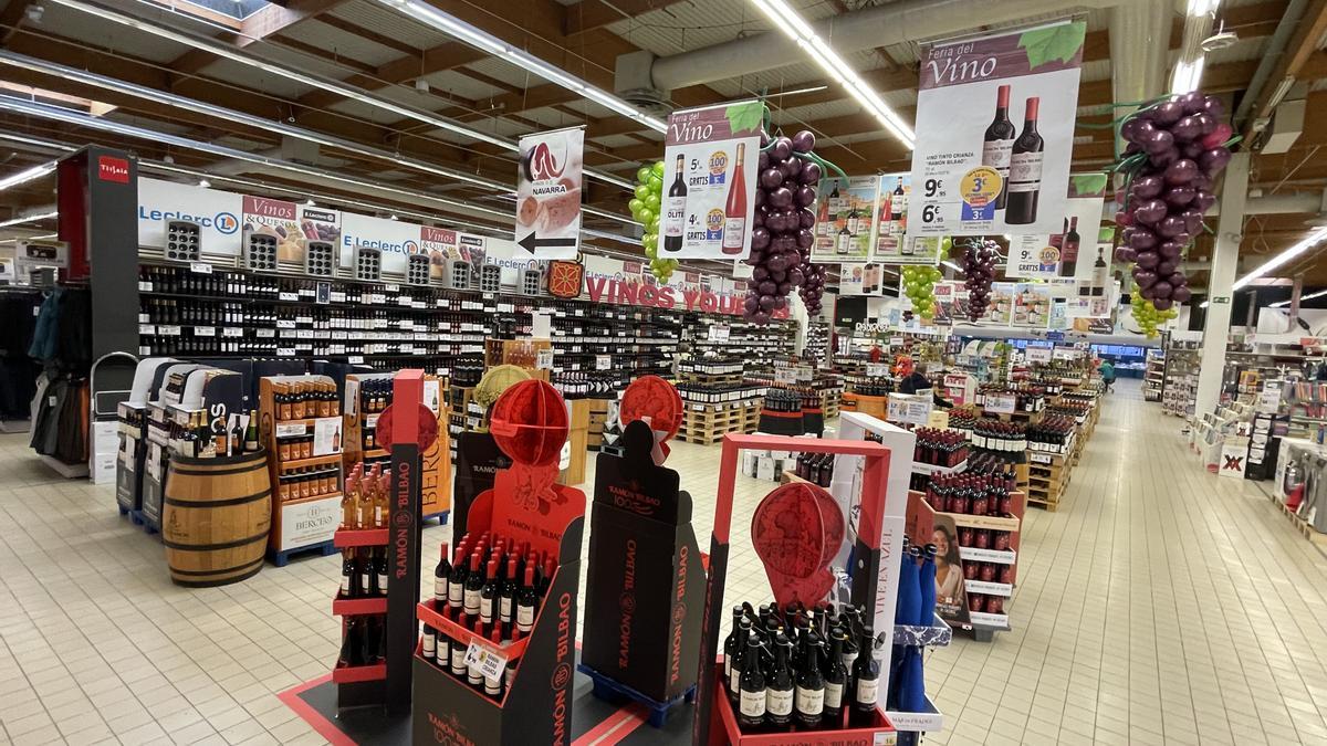 Feria del Vino en E.Leclerc.