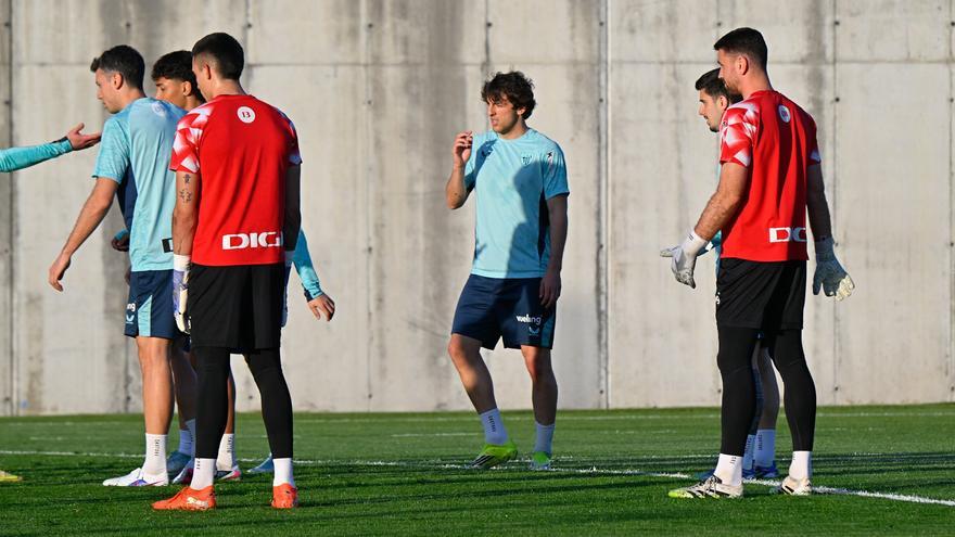 Unai Gómez entrena con normalidad, pero Nico Williams sigue ausente