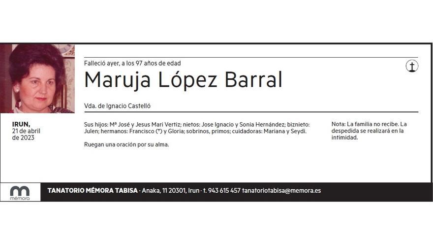 Maruja López Barral