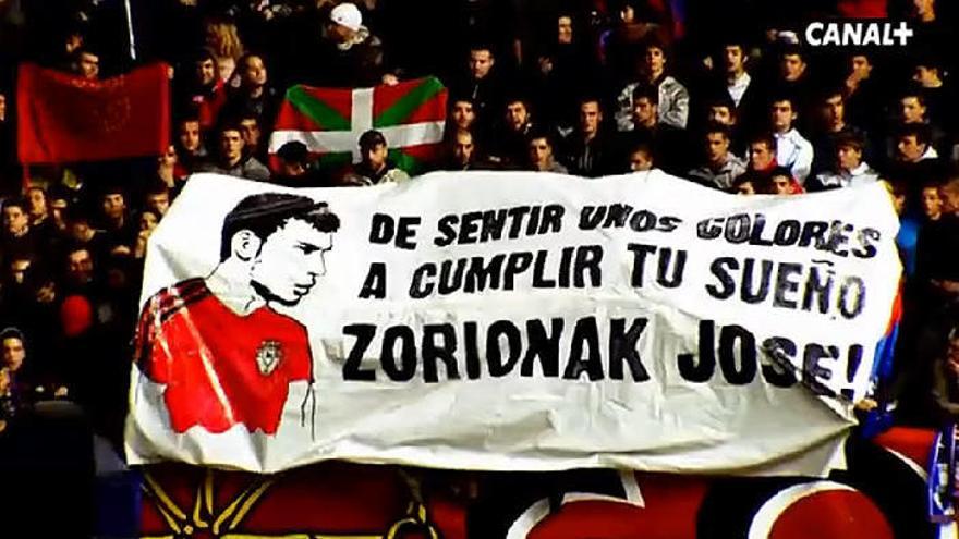 &#039;El Día Después&#039;, que hizo famoso a Jose García, no se perdió su debut con Osasuna