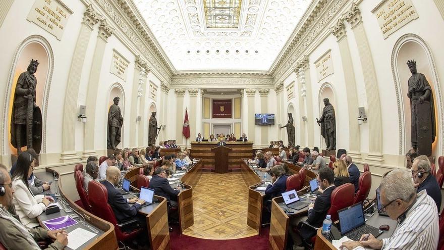 Segunda jornada del pleno de política general celebrada este martes.