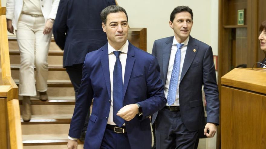 PNV y PSE tramitan las Cuentas frente a una Bildu más dura y un PP que cita ahora el desalojo de Iruñea