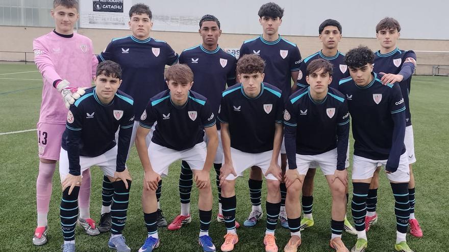 El juvenil del Athletic está a un solo punto del título de liga