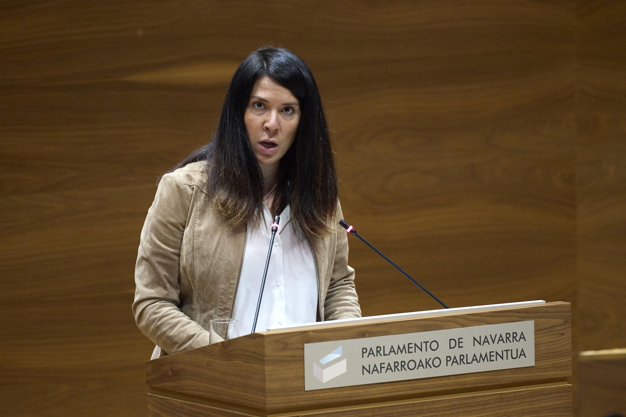 Fotos del pleno del Parlamento de Navarra del jueves 30 de octubre