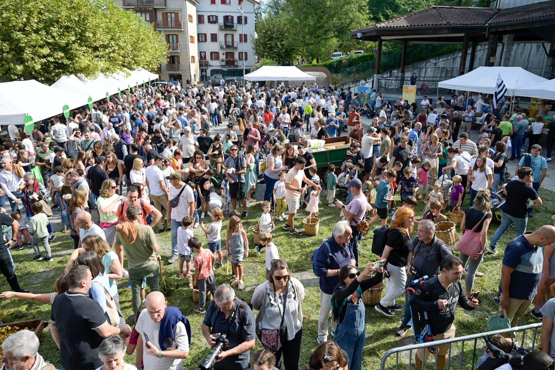 Feria de la cosecha de la manzana en Astigarraga.
