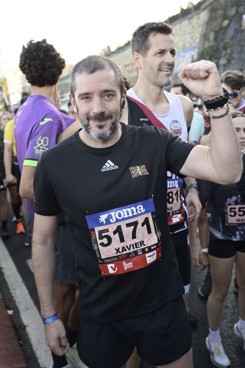 Ilusión y concentración en la salida de la Behobia-San Sebastián