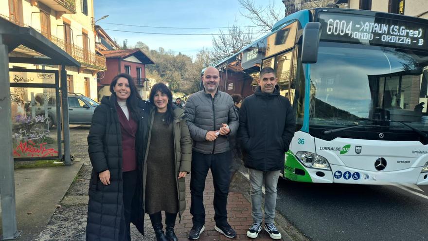Buenas noticias para Legorreta e Itsasondo: la línea de autobús GO04 amplía su recorrido